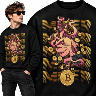 BLUZA ŚMIESZNA  MINER